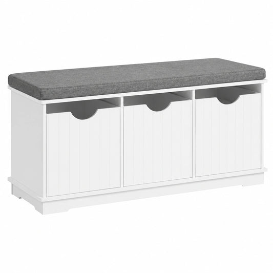 Banquette en bois helvarexo, 100x36x46 cm, idéale pour les espaces de vie, offrant style et confort.