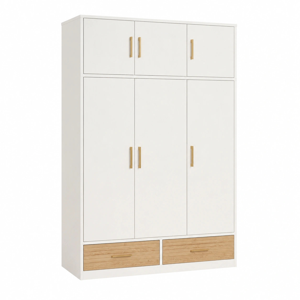 Porte-manteaux helvarexo avec rangement, tiroirs et étagères, pour l’entrée ou le couloir, en bois moderne et pratique